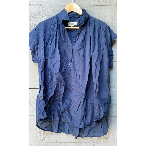 Nili Lotan Normandy Kimono Sleeve Oversized Formal Shirt Tunic Top S - Picture 4 of 8